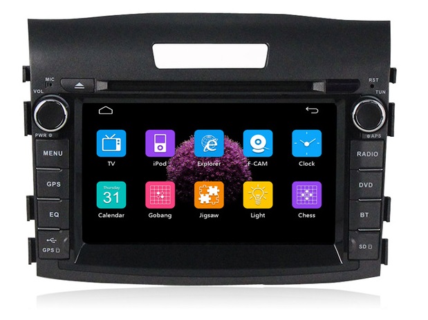 7 inch 2din Car Radio DVD player For Honda CRV 2012 2015 with GPS Navigation Multimedia